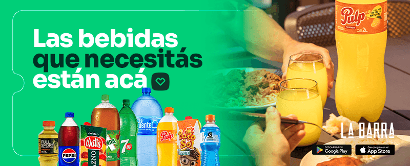 Banner 2 - Las Bebidas que necesitas estan aca