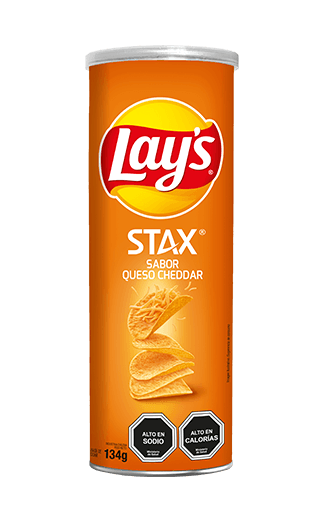 LAY´S STAX CHEDDAR
